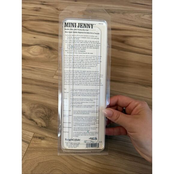 Knight & Hale KH114 Mini Jenny Turkey Wood Box Game Call NIB - Picture 3 of 6